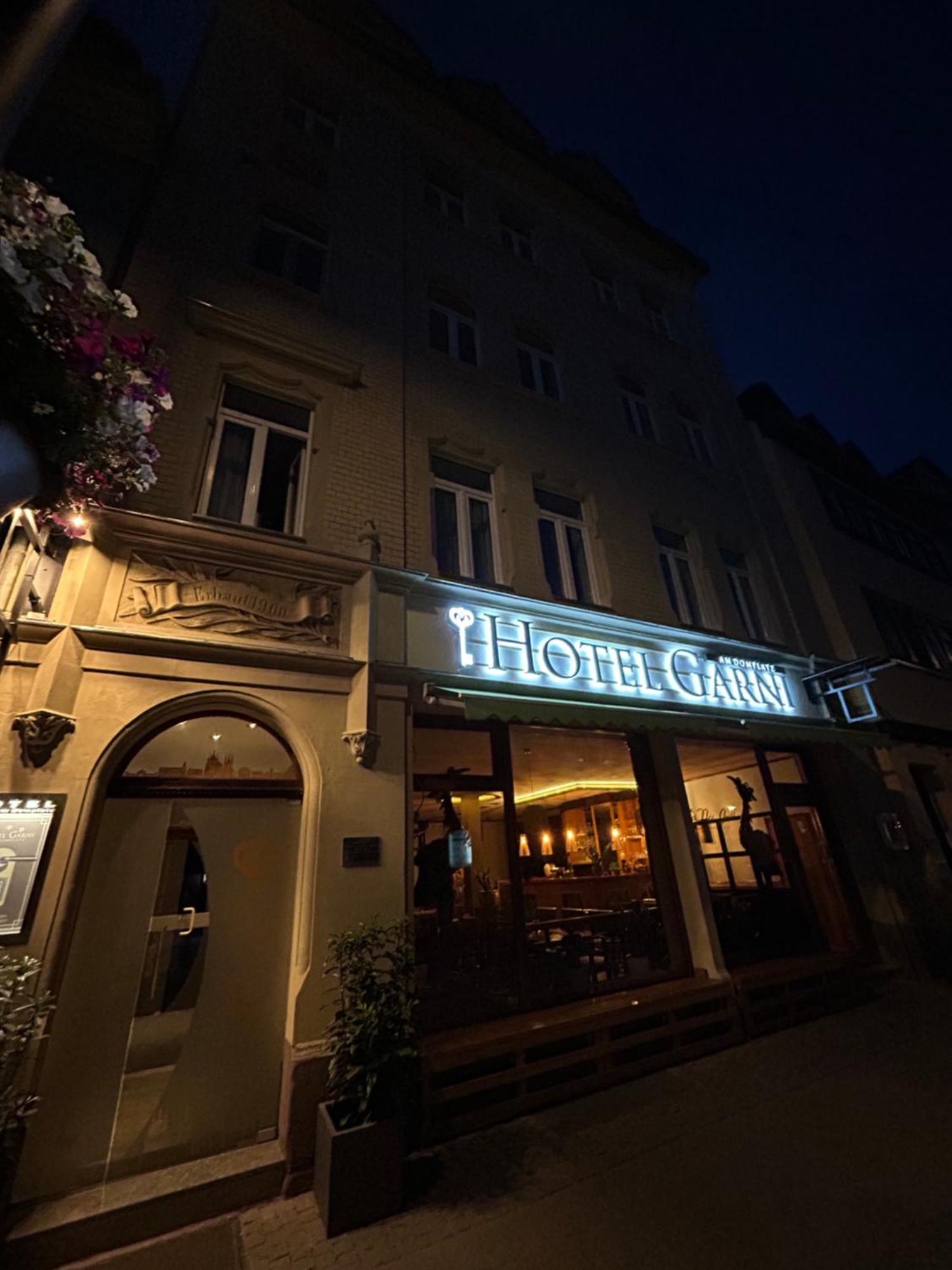 Hotel Garni " Am Domplatz" Érfurt Exterior foto
